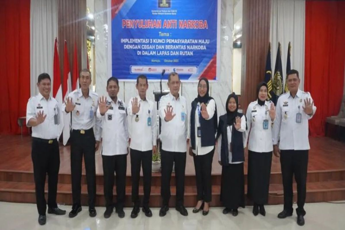 Kemenkumham Sulbar menggencarkan pemberantasan narkoba di lapas