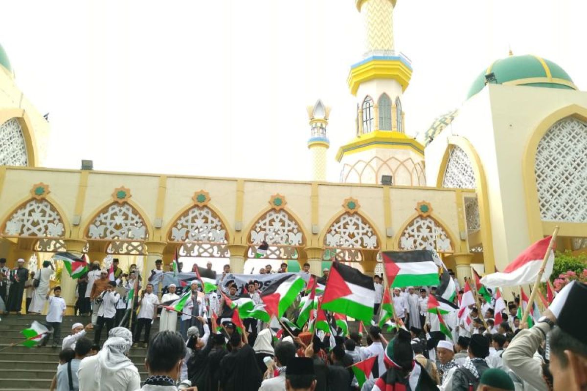 'Gertaq NTB' gelar aksi solidaritas barisan aksi damai untuk Al-Aqsha