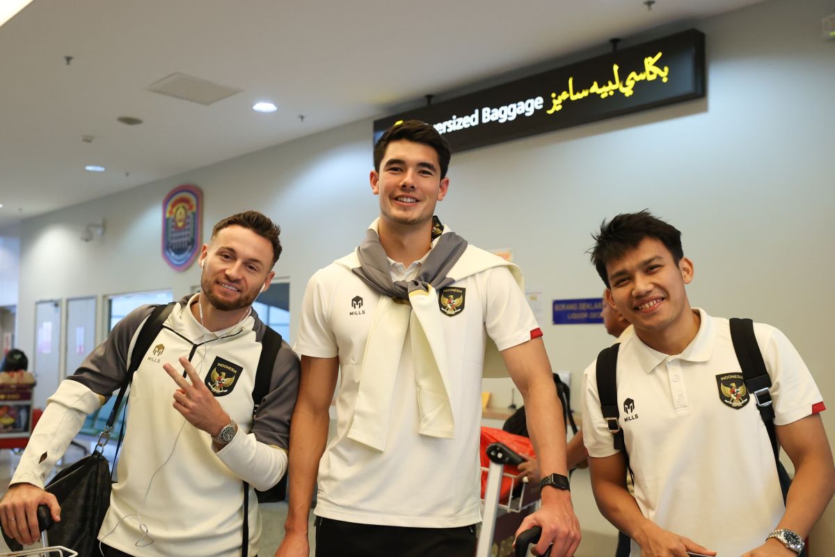 Skuad Garuda tiba di Brunei Darussalam