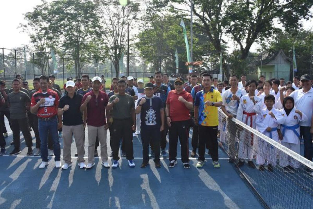 Penjabat Bupati Kapuas dukung turnamen olahraga digelar Kodim 1011