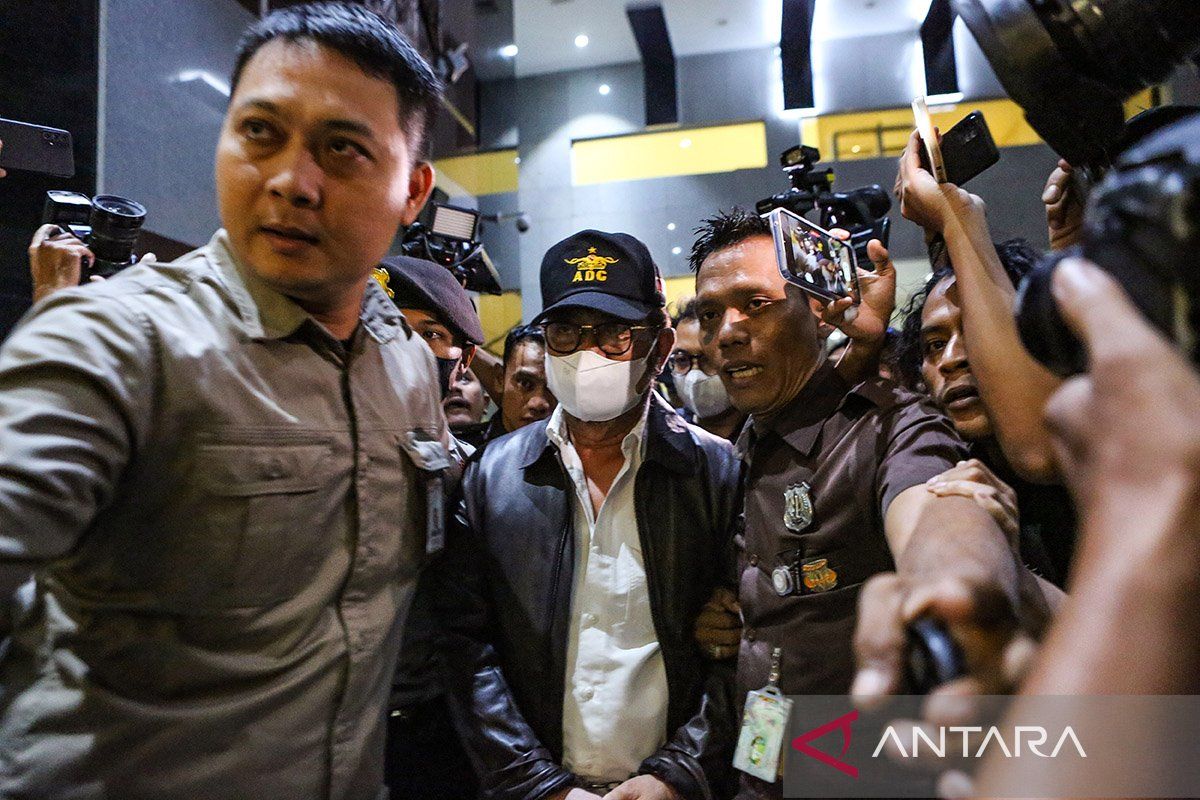 KPK tangkap Syahrul Yasin Limpo di apartemen di Jakarta Selatan