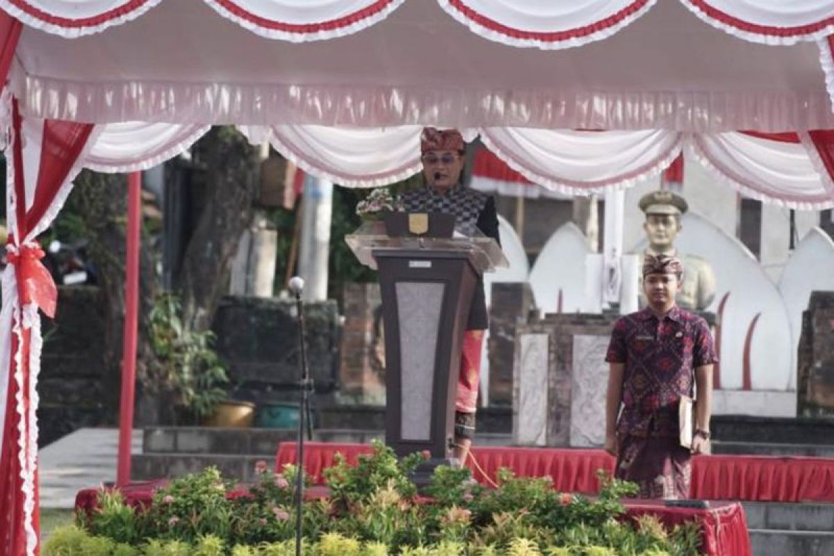 Pemkab Karangasem peringati HUT Provinsi Bali ke-65 di Kabupaten Karangasem