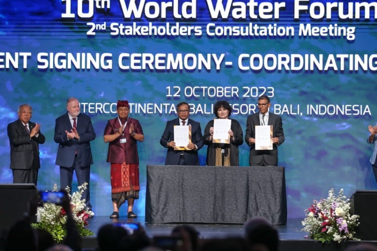 Indonesia teken LoI dukungan pelaksanaan World Water Forum 2024