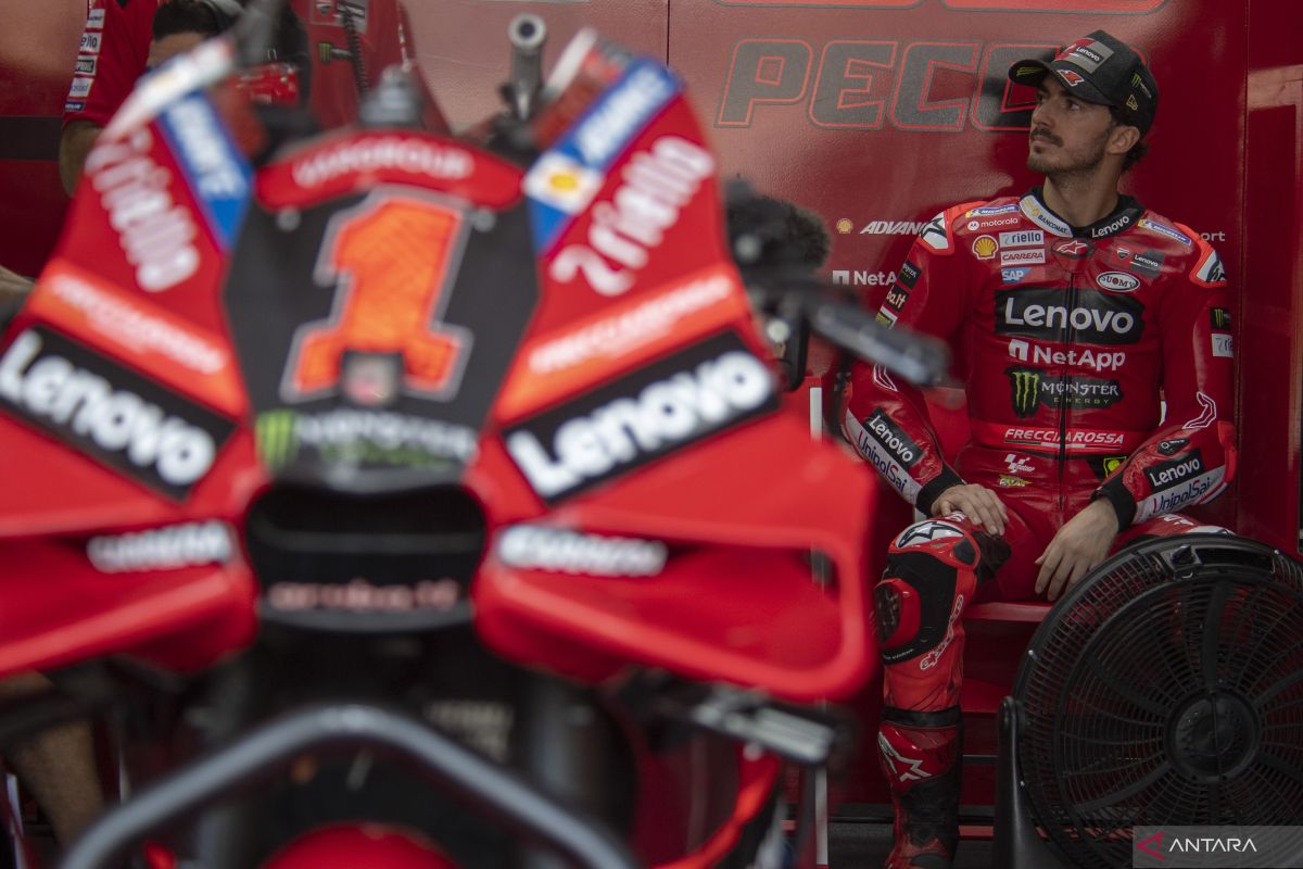 MotoGP: Pebalap Bagnaia tetap optimistis meski turun dari puncak klasemen