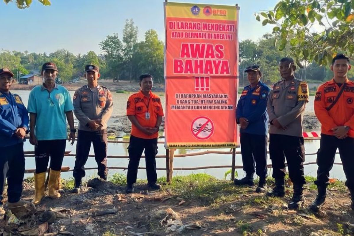 BPBD Bintan larang warga beraktivitas di area waduk di Kijang