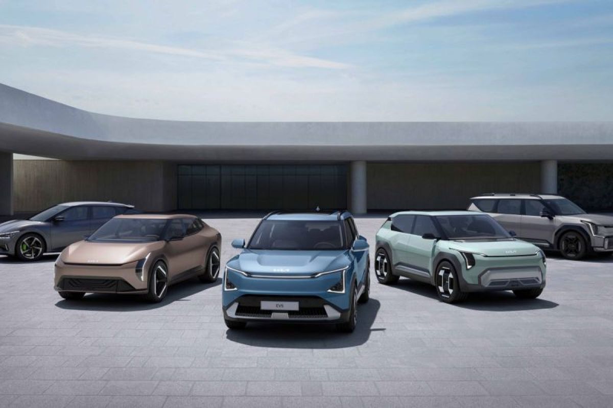 Kia ungkap mobil konsep listrik SUV dan sedan baru, meluncur pada 2024