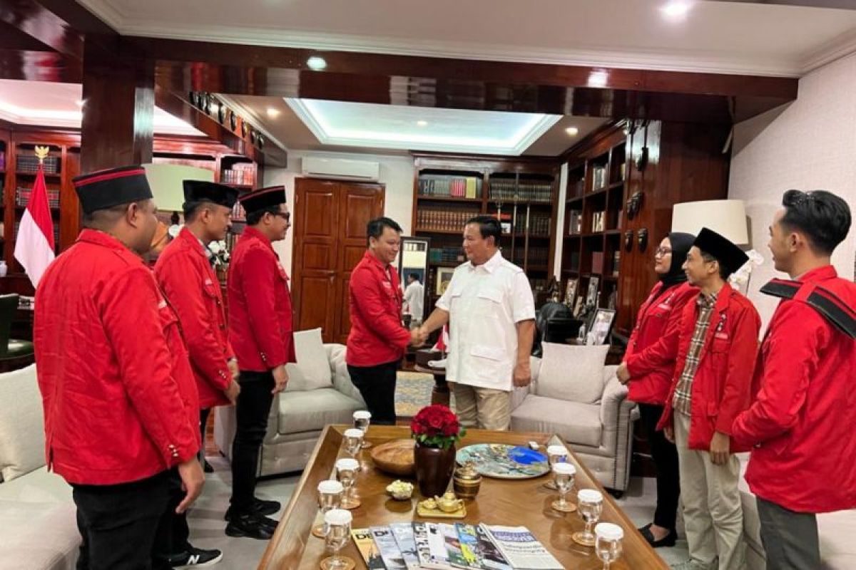 GMNI sebut pertemuan dengan Prabowo bentuk komunikasi dengan calon pemimpin bangsa