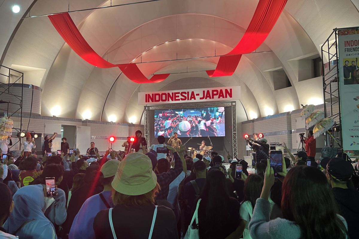 Penonton tumpah ruah nikmati musik dalam Festival Indonesia-Jepang