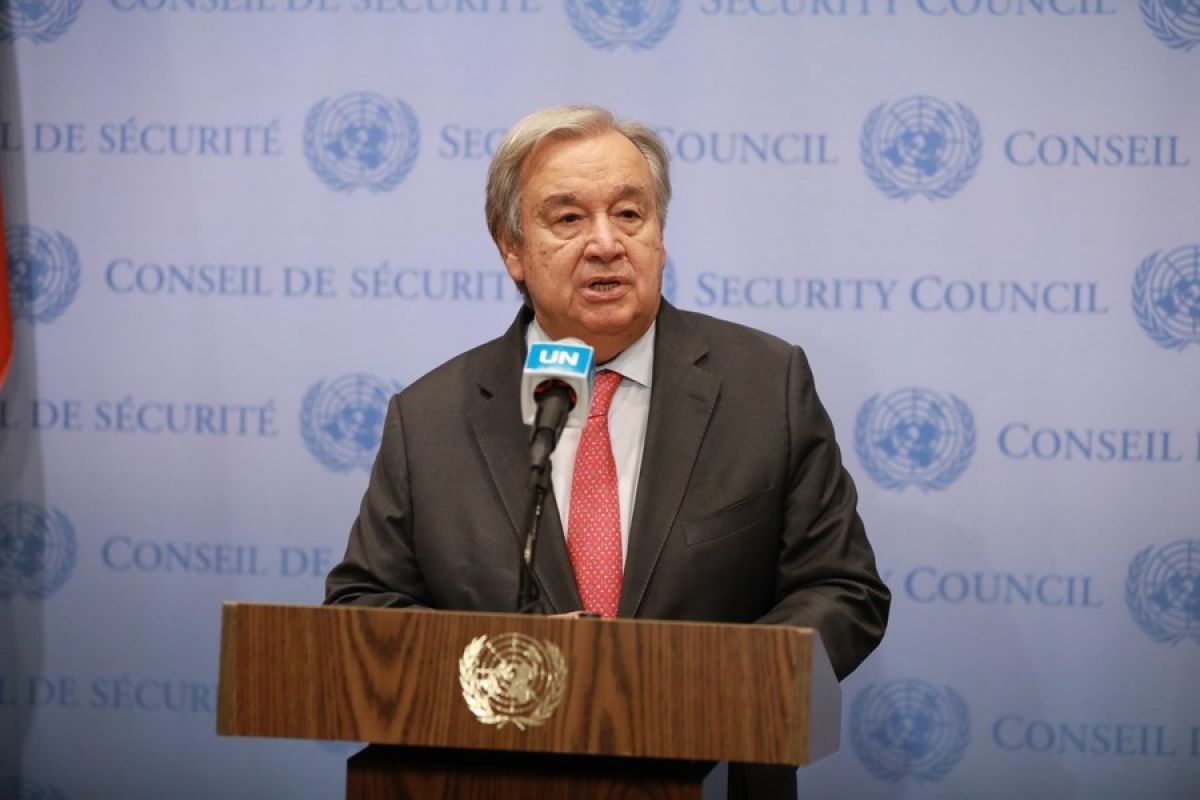 Sekjen PBB Antonio Guterres sebut relokasi penduduk Gaza sangat berbahaya