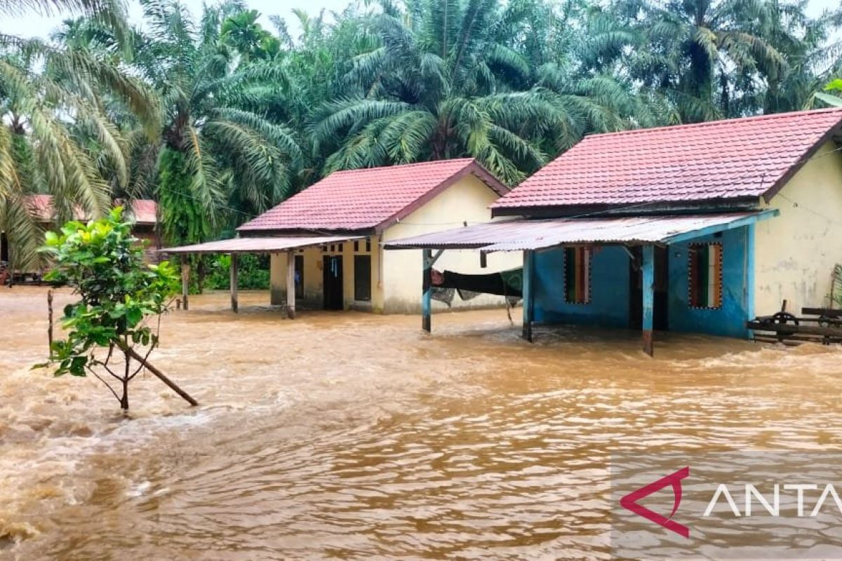 Banjir capai dua meter rendam dua kecamatan di Aceh Singkil