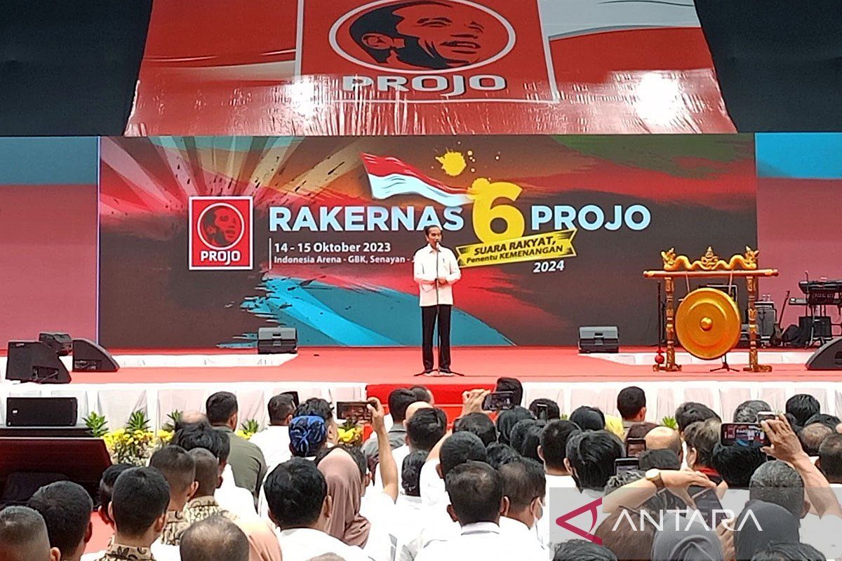 Jokowi: Rakyat butuh pemimpin tak banyak bicara, tetapi banyak kerja