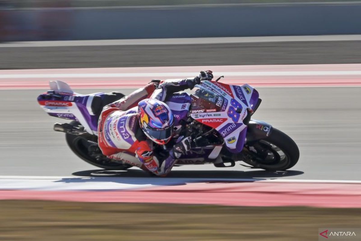 Jorge Martin rebut pole position di MotoGP Australia