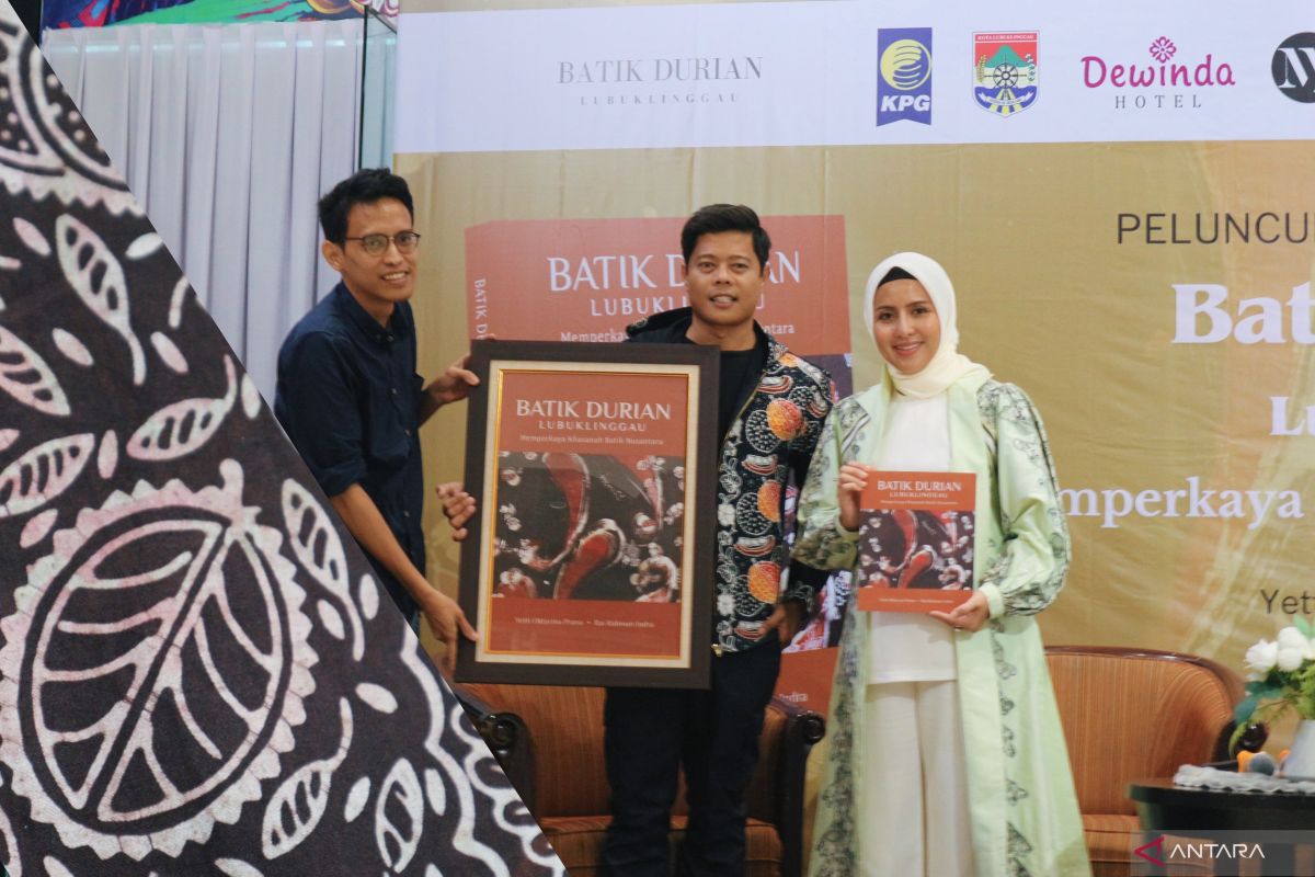 "Batik Durian Lubuklinggau", buku perkaya batik Nusantara