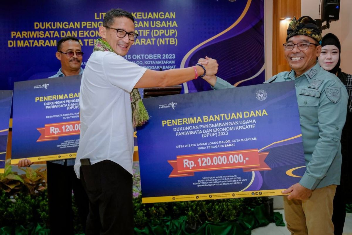 Empat desa wisata NTB peroleh DPUP dan literasi keuangan