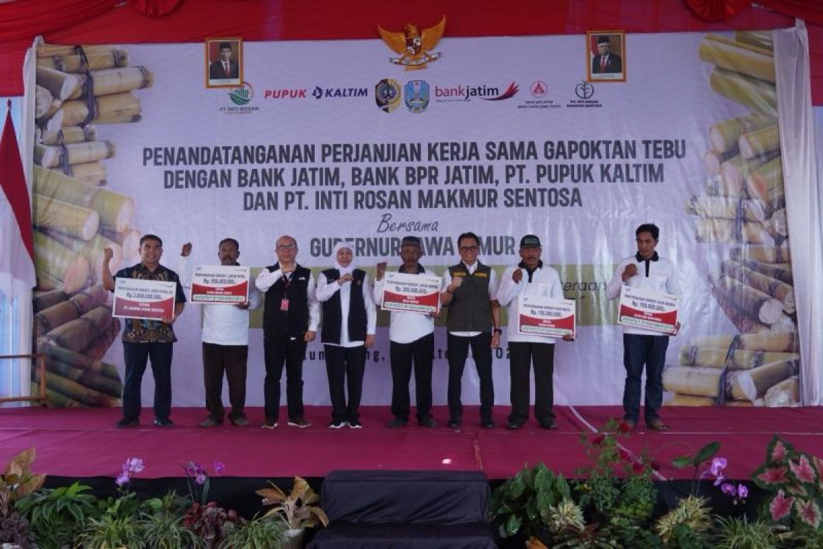 Bank Jatim dukung terwujudnya kesejahteraan petani tebu