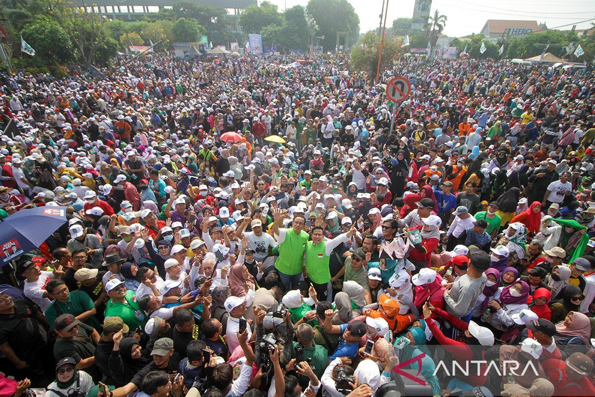 Anies Baswedan ajak rakyat jadi saksi perubahan lebih baik