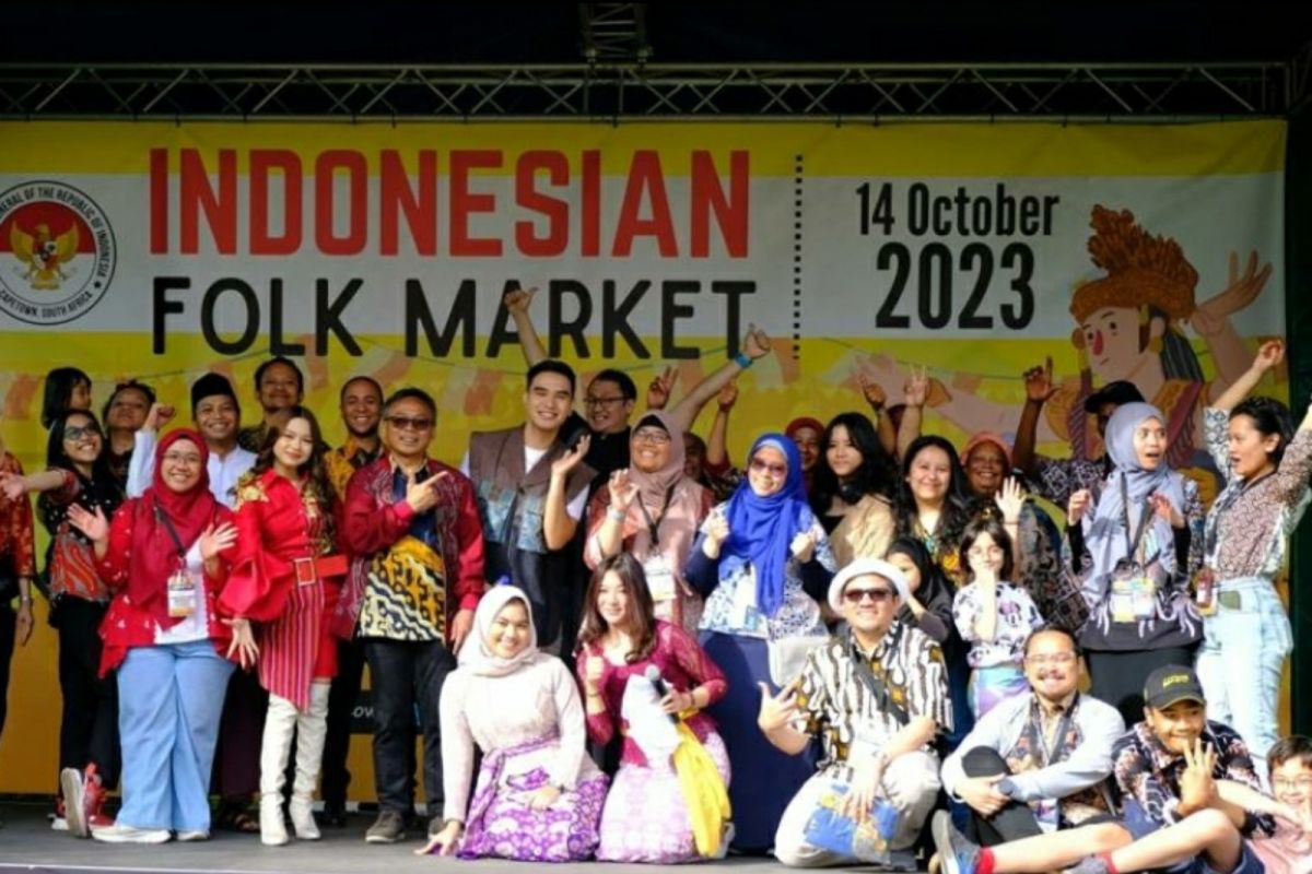 KJRI Cape Town promosi budaya serta produk Indonesia lewat Pasar Rakyat