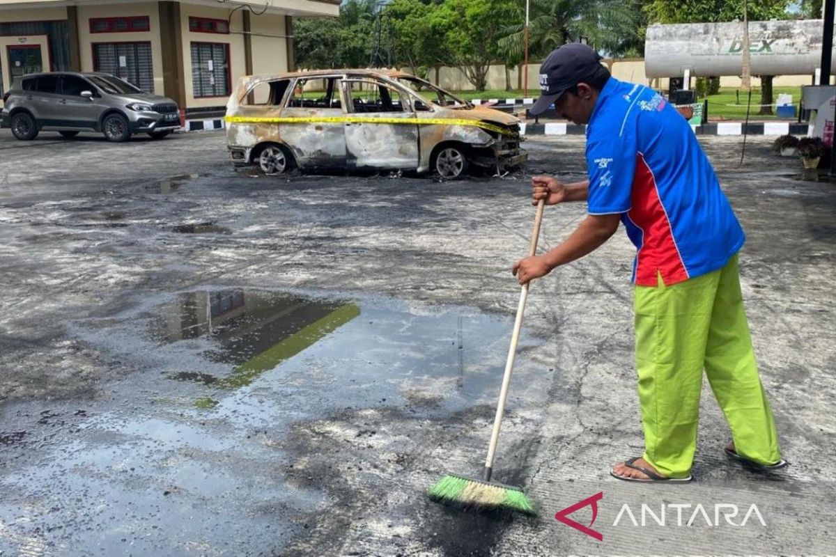 Polisi selidiki kasus Innova terbakar di SPBU saat isi BBM