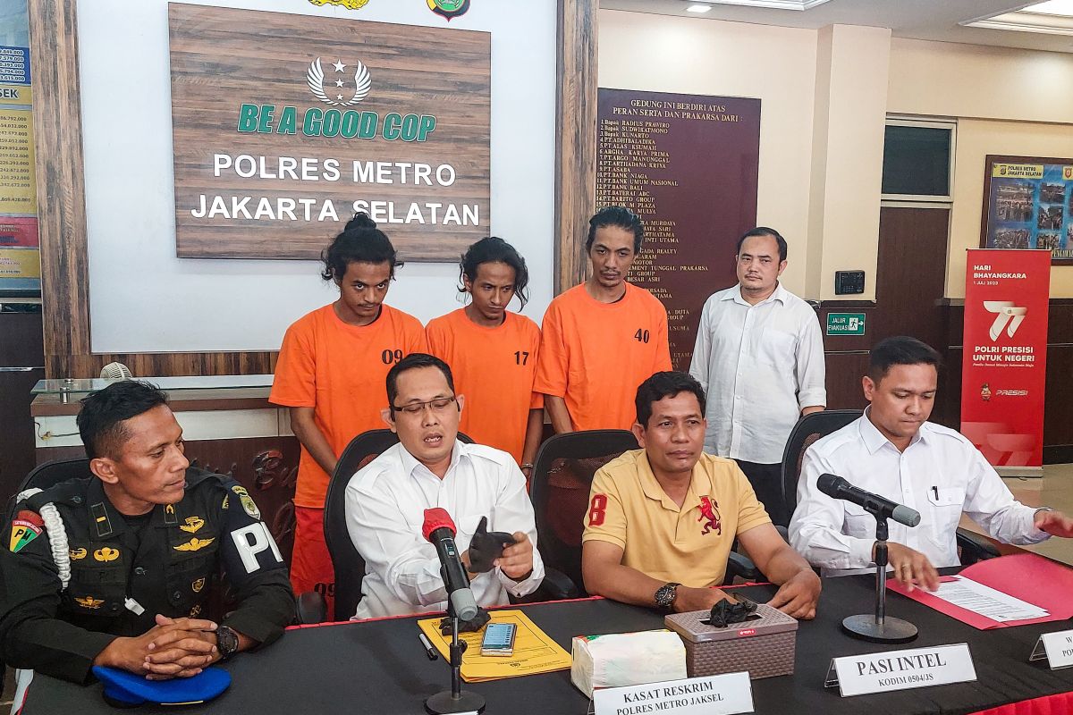 Polisi tangkap tiga pelaku pengeroyokan Babinsa di Jaksel