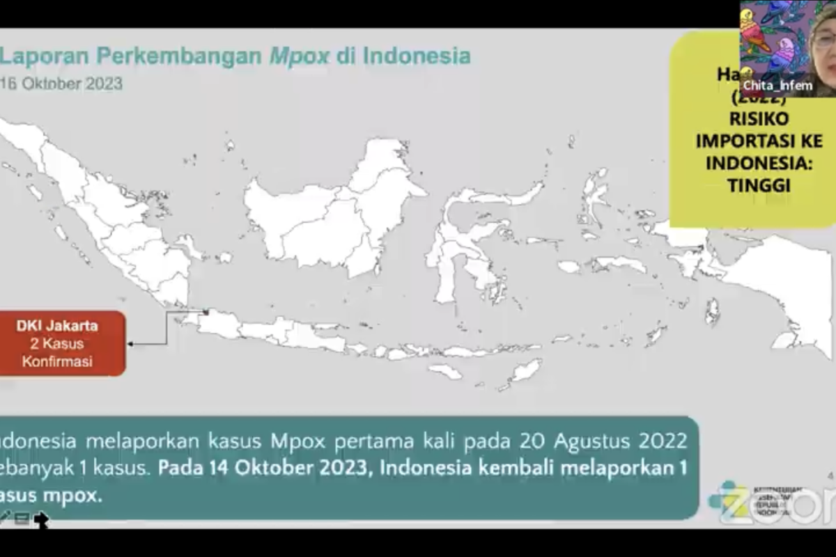 Kemenkes pastikan ada satu kasus baru cacar monyet Indonesia