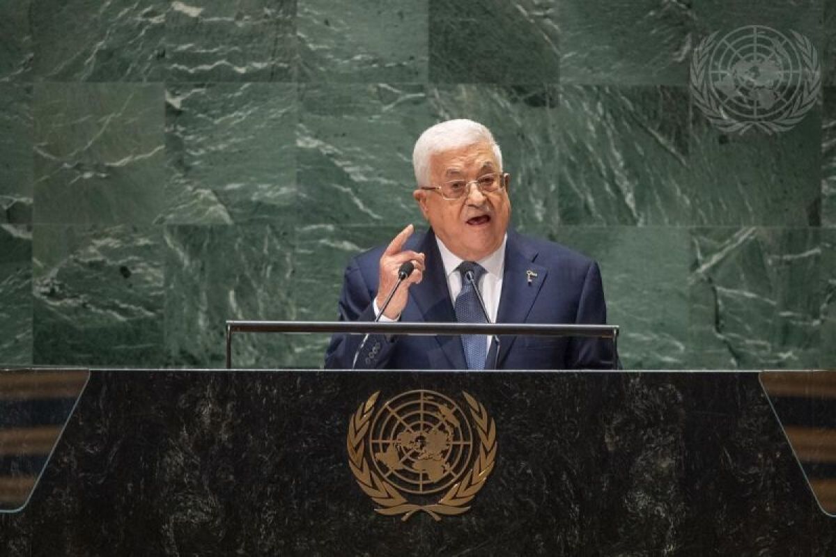 Presiden Palestina Mahmoud Abbas tegaskan tolak pembunuhan warga sipil kedua pihak