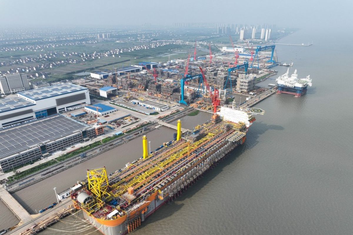 Industri galangan kapal China catatkan pertumbuhan kuartal 3