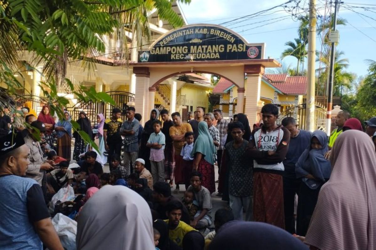 36 imigran Rohingya terdampar di wilayah Bireuen Aceh