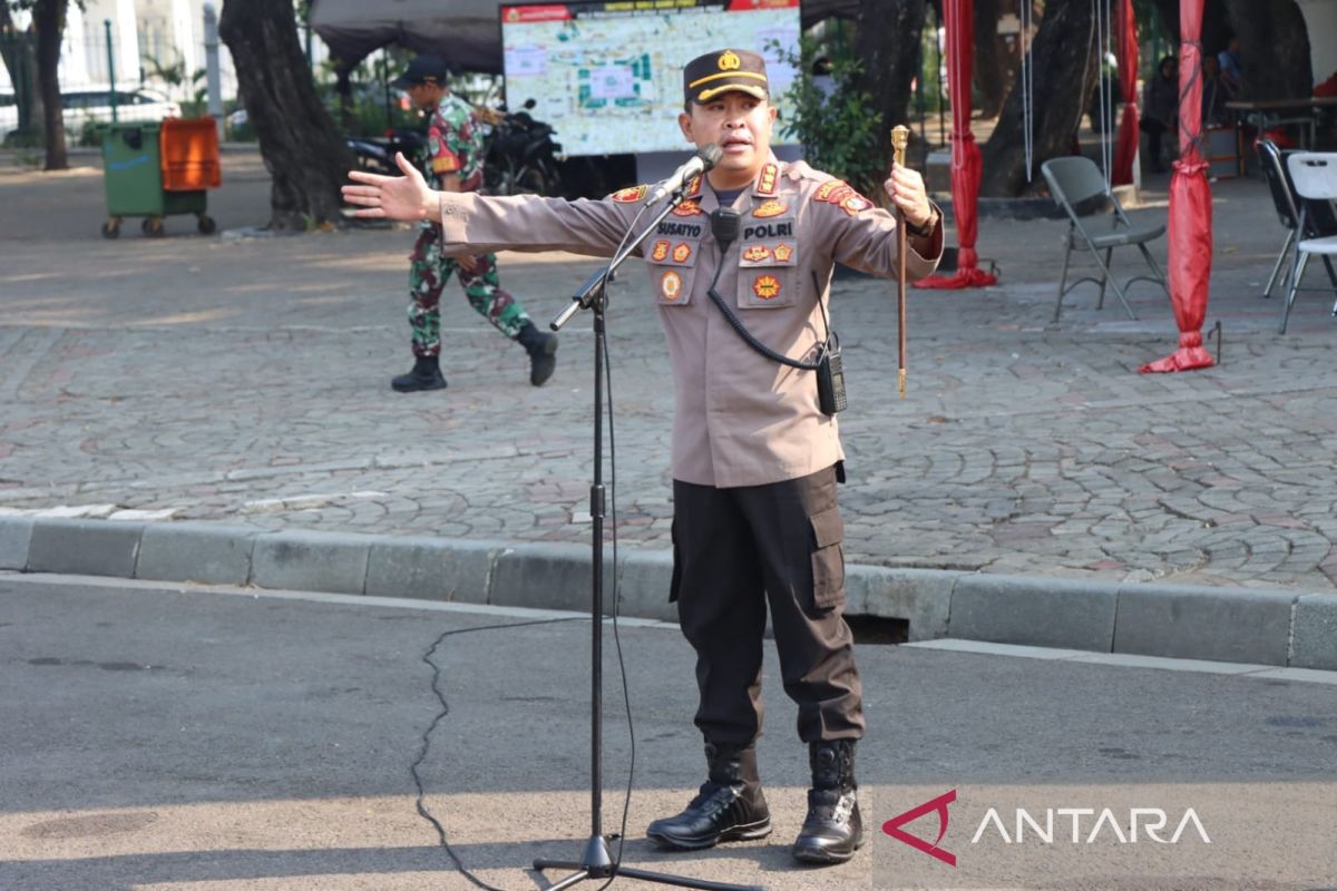 Polisi imbau masyarakat hindari Jalan Merdeka Barat jelang putusan MK