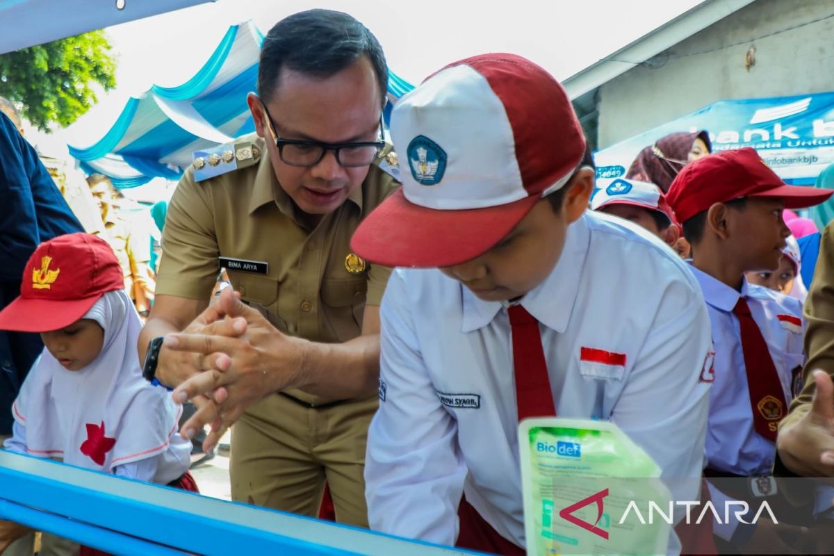 Pemkot Bogor kampanye cuci tangan pakai sabun untuk bangun gaya hidup sehat