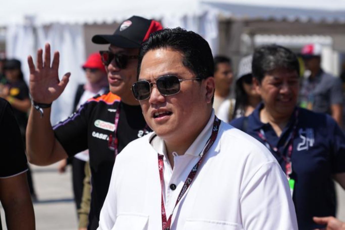 Erick Thohir : Pasar penonton MotoGP Mandalika telah terbentuk