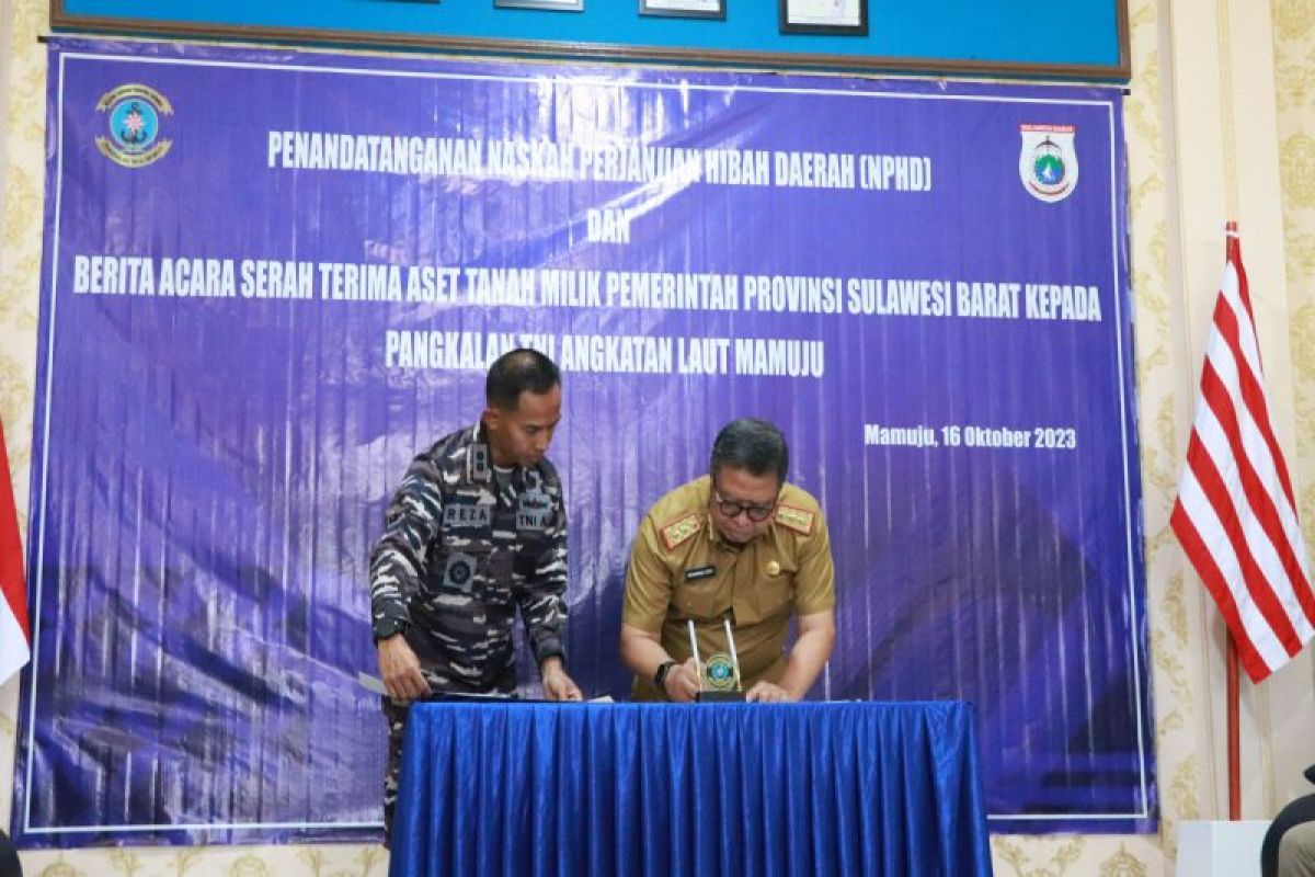 Lanal Mamuju menjadi contoh tertib administrasi aset hibah