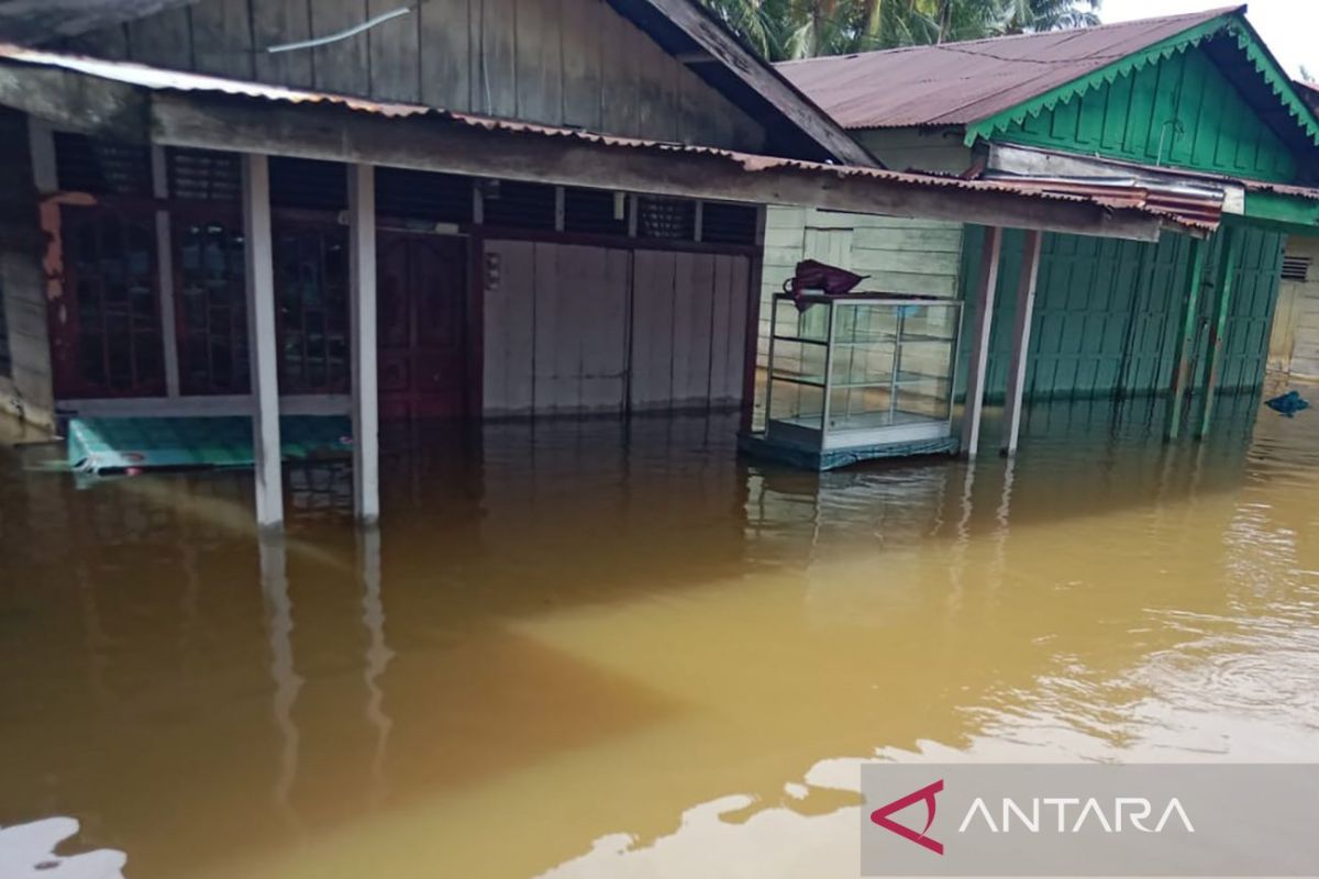 Delapan desa di Aceh Singkil terendam banjir bersamaan hujan deras