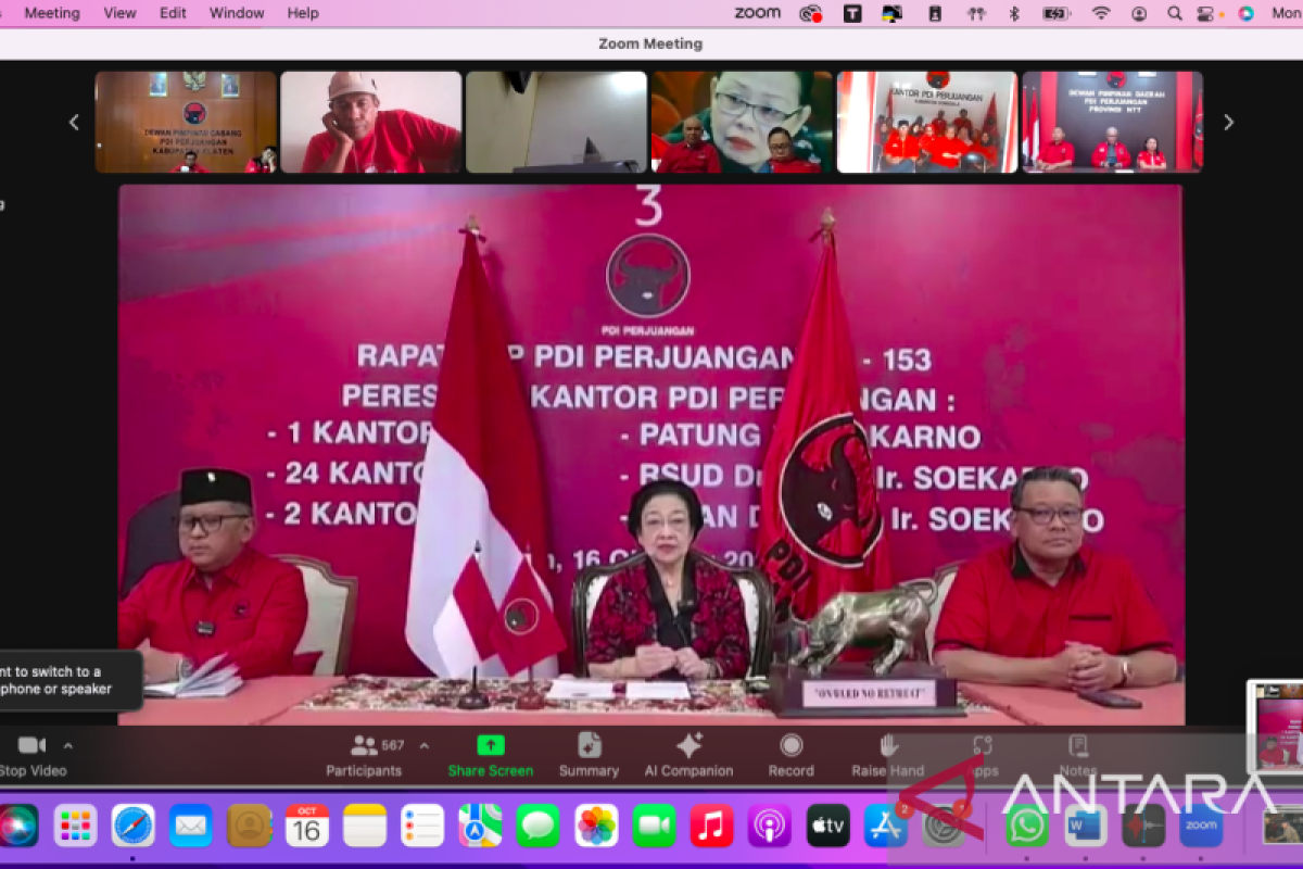Megawati Soekarnoputri akan carikan pendamping terbaik bagi Ganjar Pranowo