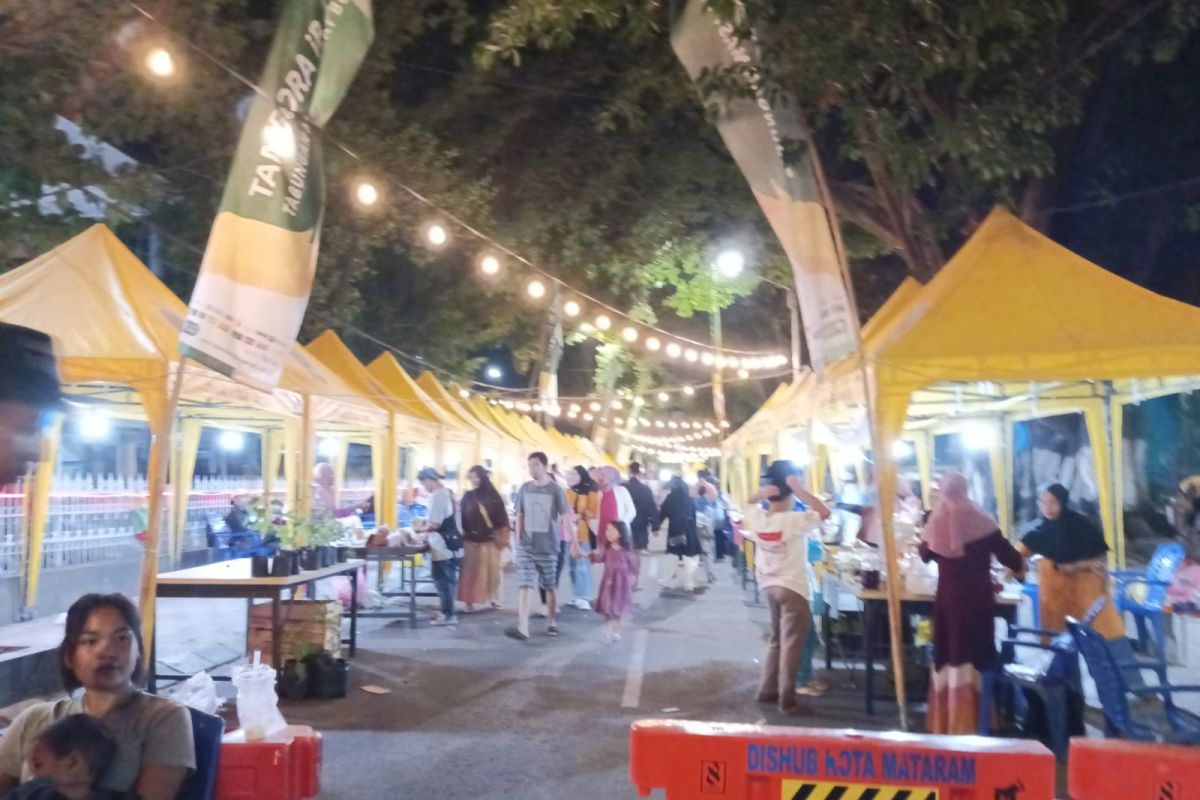 Omzet UMKM saat "Mataram culinary festival" hampir Rp100 juta