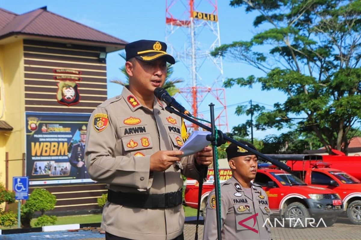 350 personel Polres Singkawang amankan Festival HAM Nasional