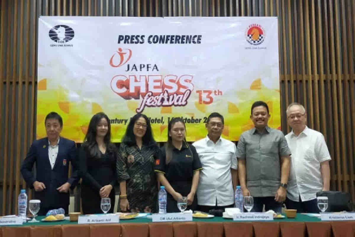 JAPFA luncurkan teknologi robot catur di JAPFA Chess Festival ke-13
