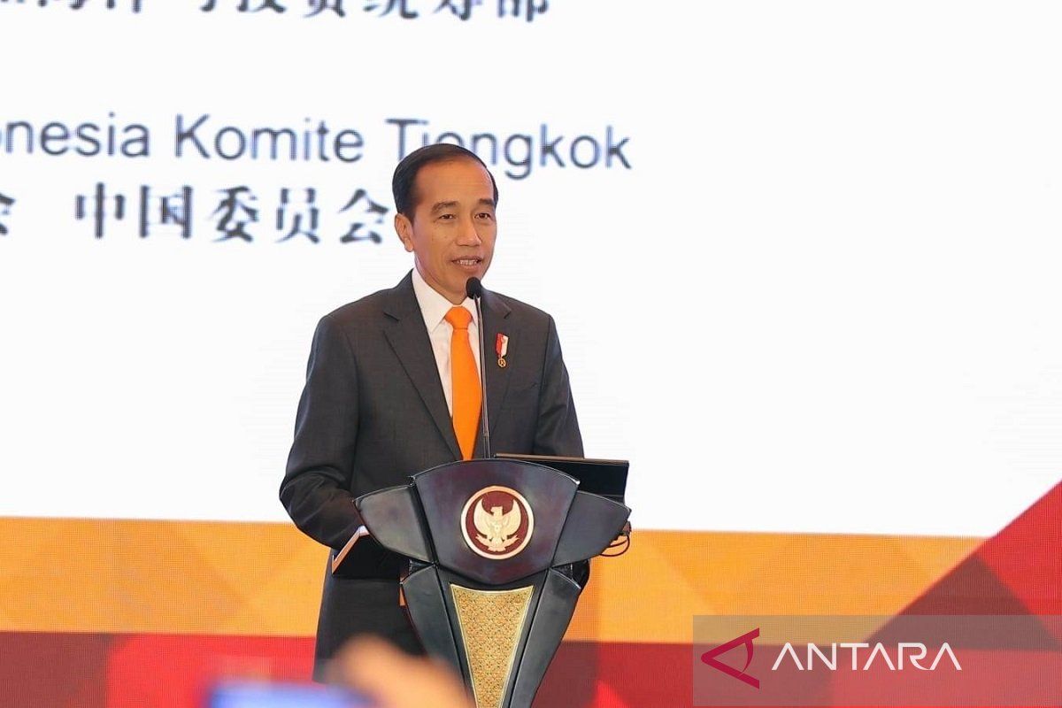 Jokowi saksikan kesepakatan kerja sama PLN dengan 9 perusahaan di ICBF China 2023