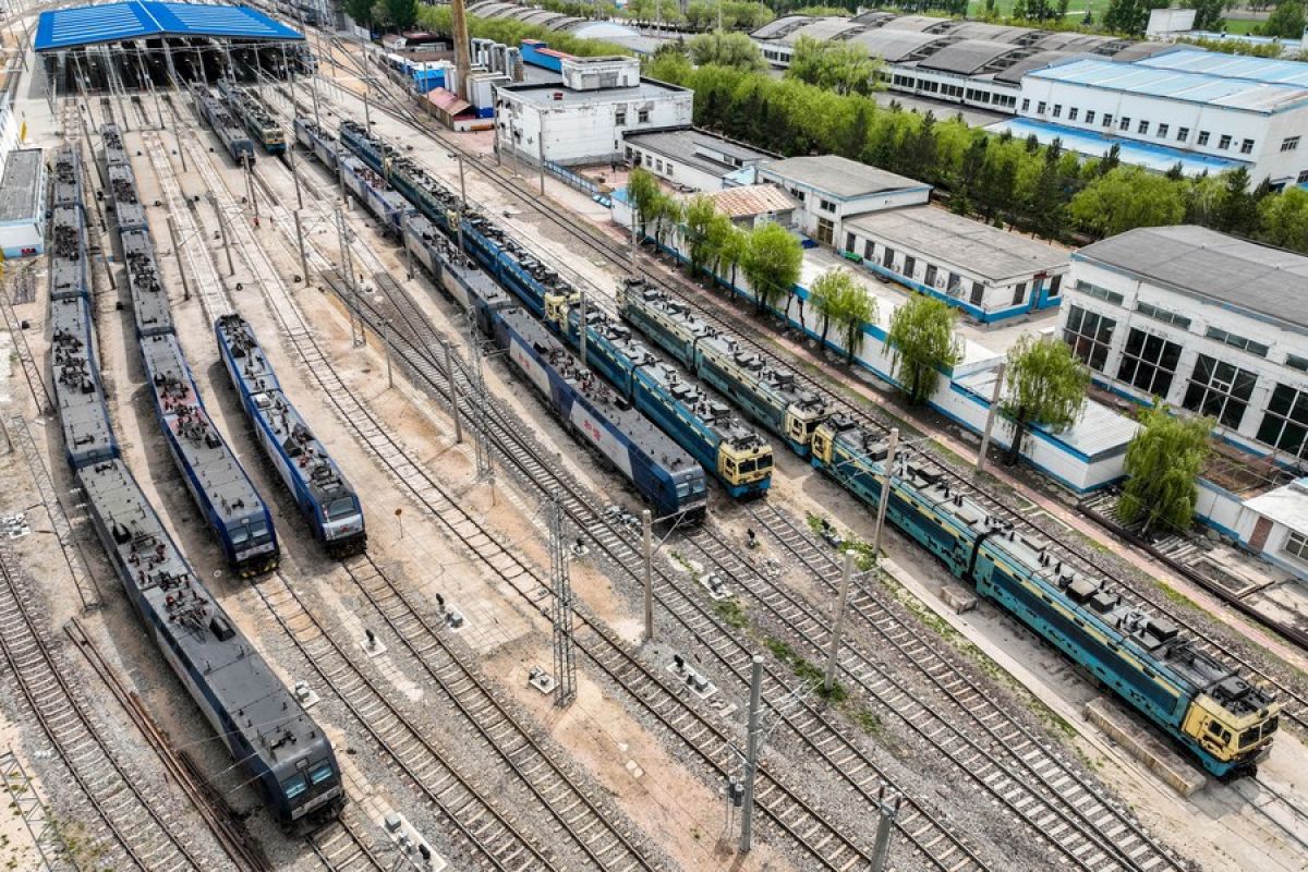 Shanxi luncurkan layanan kereta kargo pertama tujuan Spanyol