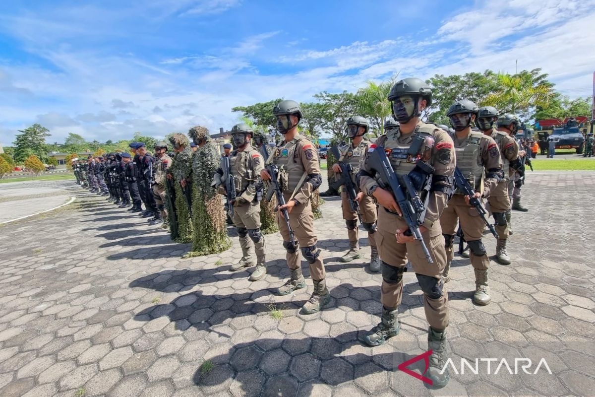 TNI-Polri mantapkan pengamanan Pemilu 2024 di dua provinsi
