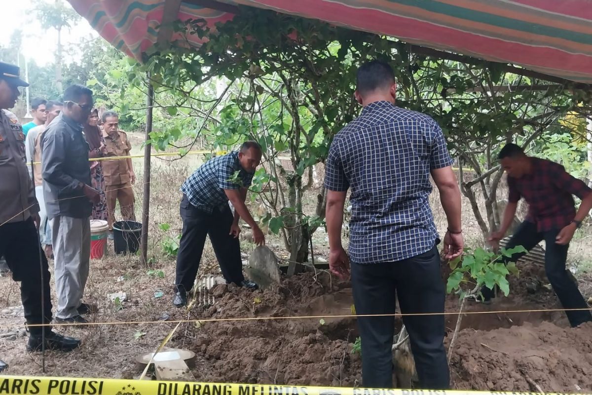 Heboh, kuburan lama di Aceh Jaya dibongkar OTK