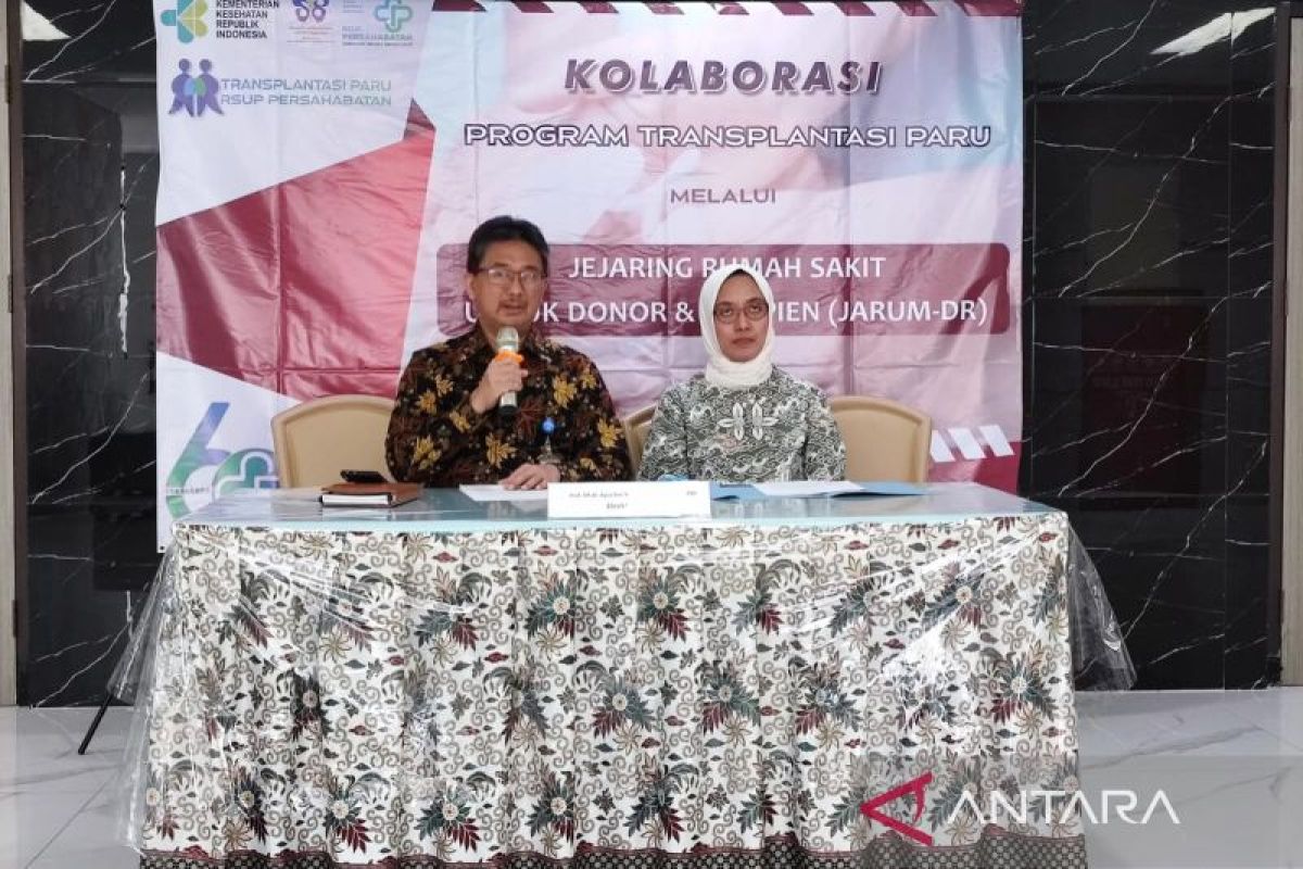 RSUP Persahabatan berkolaborasi jaring pendonor transplantasi paru