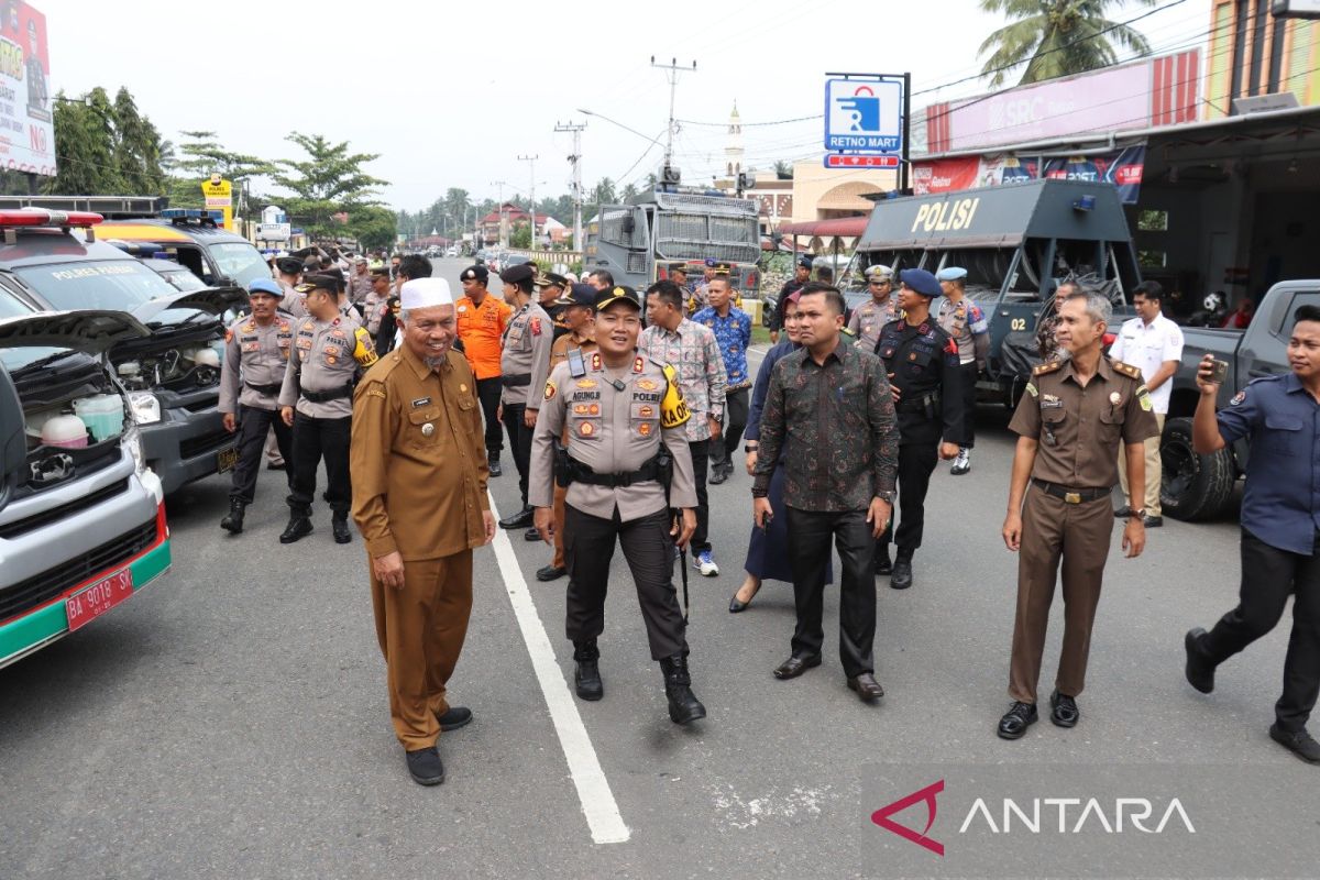 Kapolres Pasaman Barat minta daerah rawan pemilu dipetakan secara detail