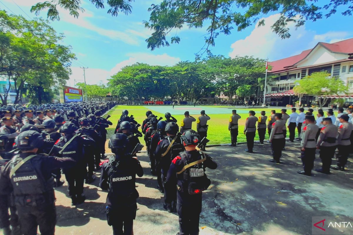 Polda Gorontalo melibatkan 937 personel amankan Pemilu 2024