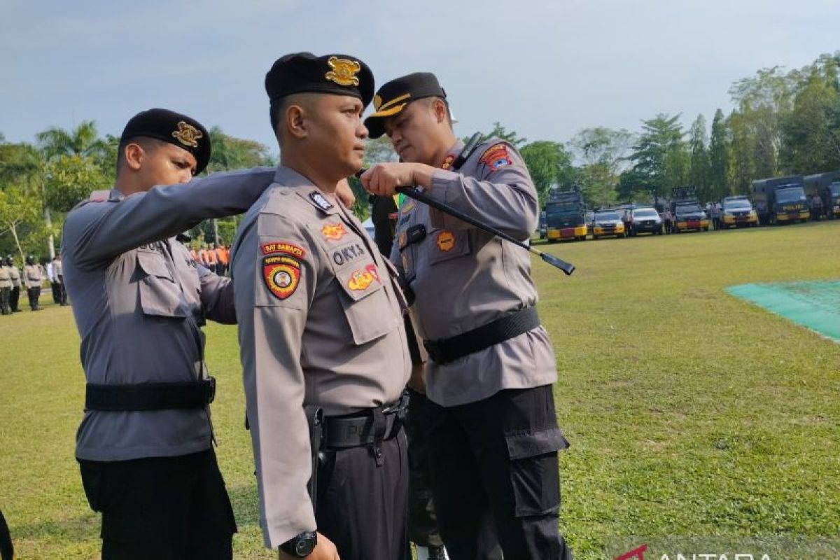 Kapolres Tabalong pimpin apel Sispamkota