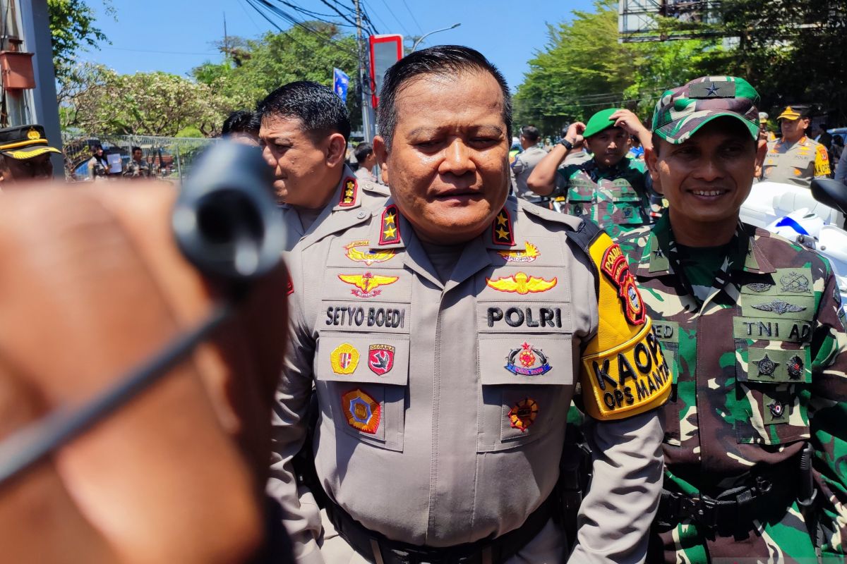 12.867 personil TNI-Polri dilibatkan pengamanan Pemilu 2024 di Sulsel
