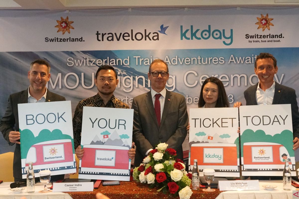 Traveloka bermitra dengan agen travel Swiss perluas produk perjalanan