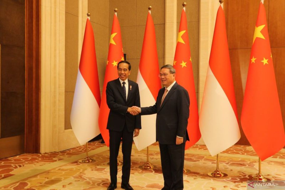 Presiden Jokowi mengapresiasi minat China berinvestasi di IKN saat bertemu PM Li Qiang