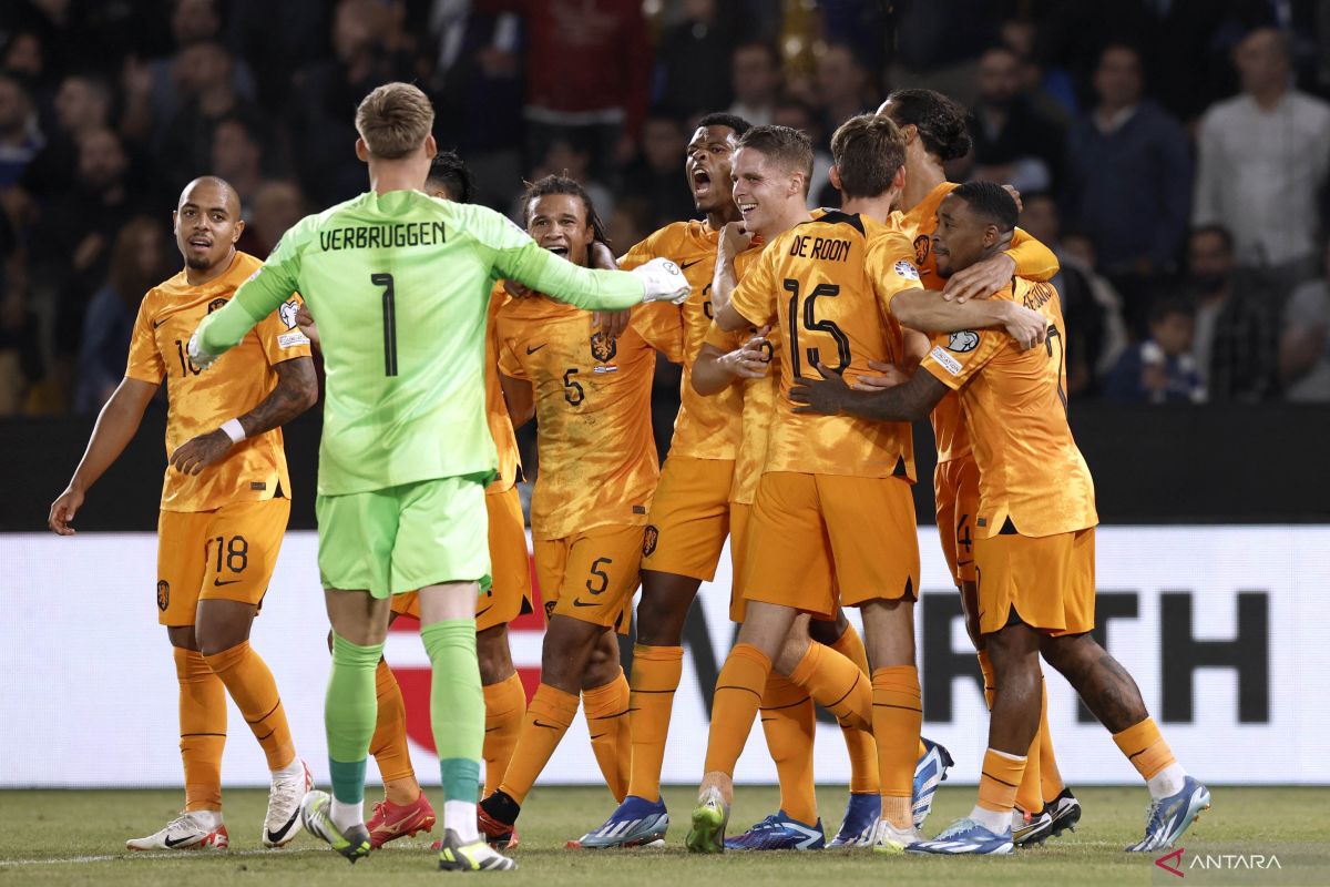 Belanda pesta delapan gol saat taklukkan Malta
