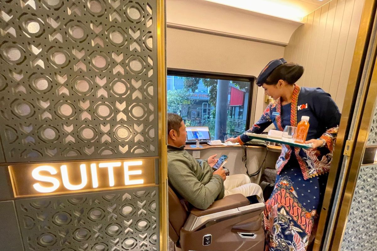 KAI Madiun sebut Kereta Suite Class Compartment diminati pelanggan