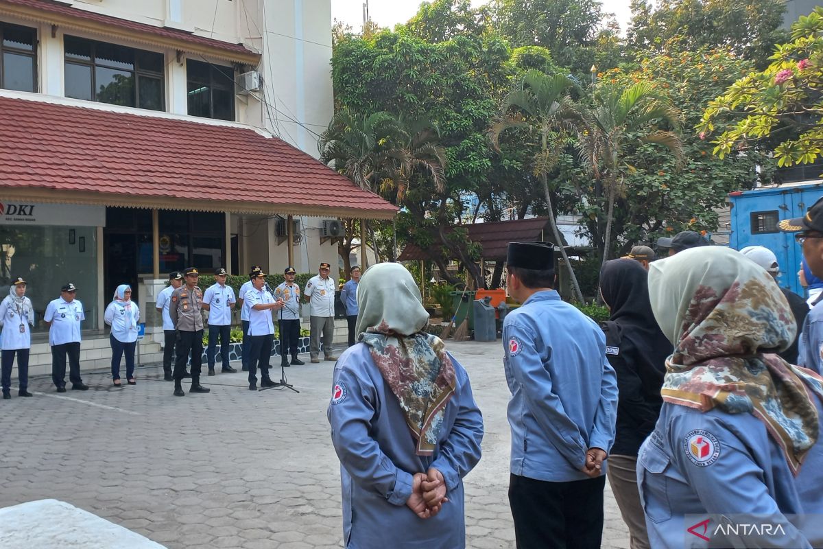 Kepolisian pertebal keamanan di Sawah Besar agar Pemilu 2024 lancar